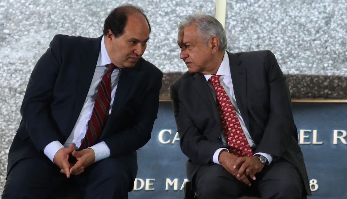 Lázaro Cárdenas Batel y el presidente López Obrador en 2020. Fuente: Cuartoscuro