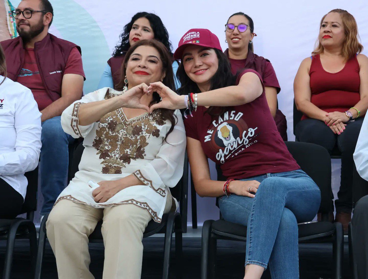 Gaby Jiménez Go con Clara Brugada. Fuente: Especial