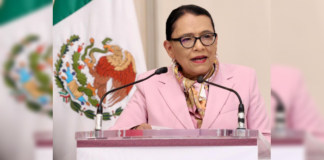 La secretaria de Gobernación, Rosa Icela Rodríguez. Foto: Cortesía