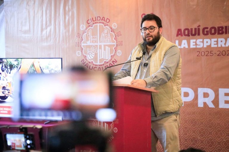 El alcalde de Naucalpan, Isaac Montoya Márquez. Foto: Cortesía