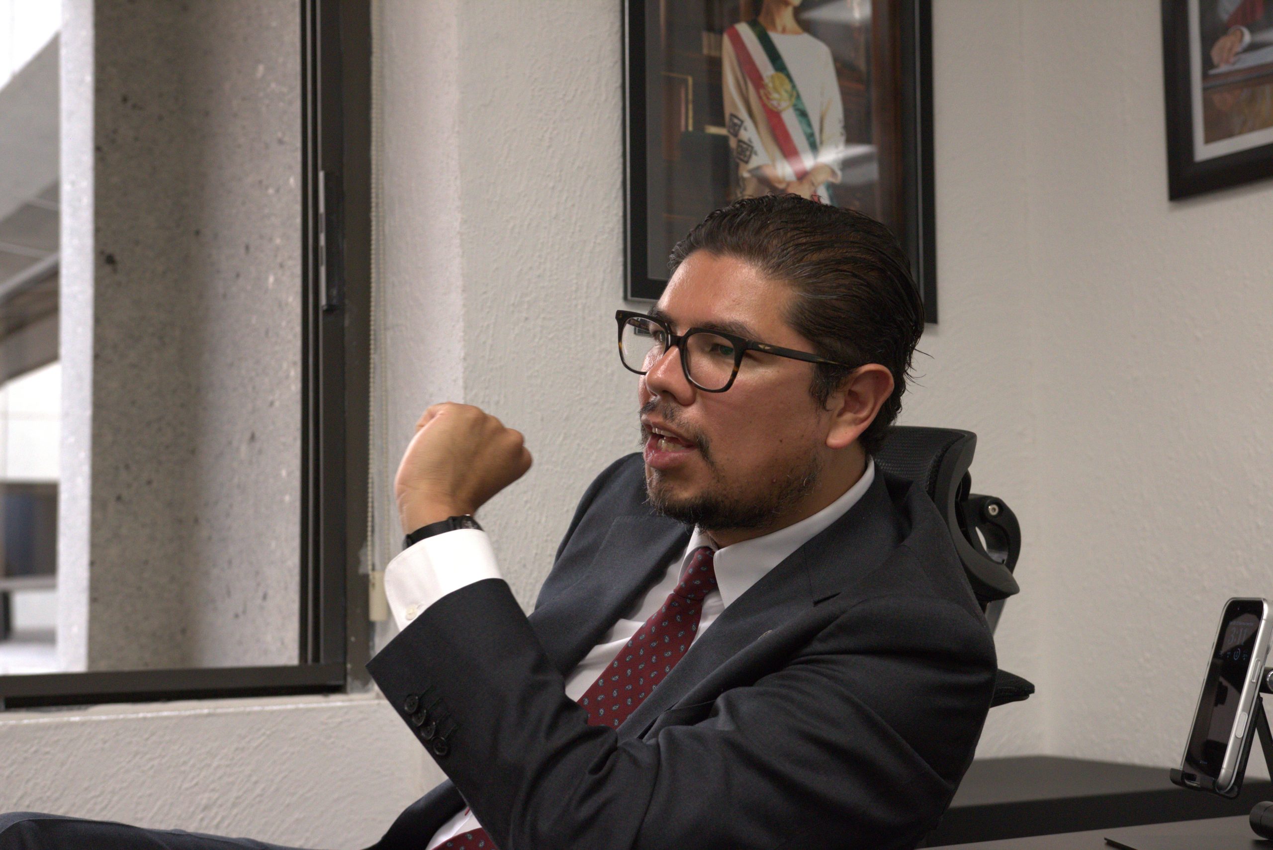 Gilberto Herrera Solórzano, diputado federal por Baja California. Foto: Revolución 3.0 / Juan Pablo Guerra