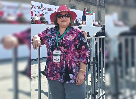 Evangelina Moreno Guerra, diputada federal de Morena. Foto: Cortesía