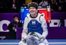 Guillermo Cortés se corona campeón mundial juvenil de taekwondo en Tashkent