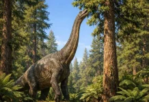 Hallan dinosaurio en China que explica la evolución de los gigantes de cuello largo