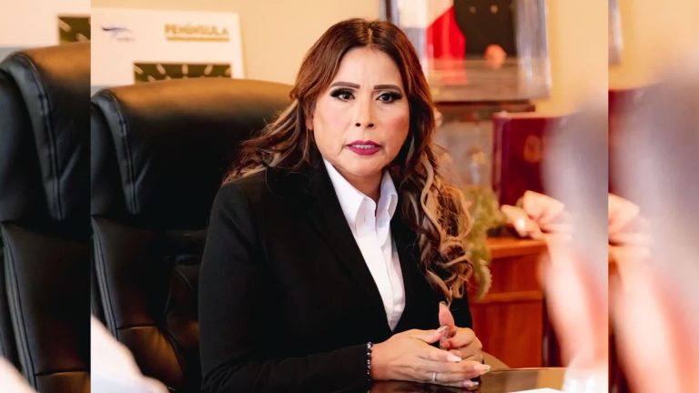 Claudia Agatón Muñiz, presidenta municipal de Ensenada. Foto Cortesía