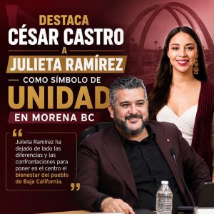 César Castro Ponce, presidente del Consejo Estatal de Morena en BC.