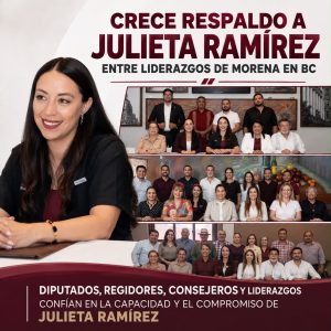 Julieta Ramírez Padilla, senadora con licencia de Morena.