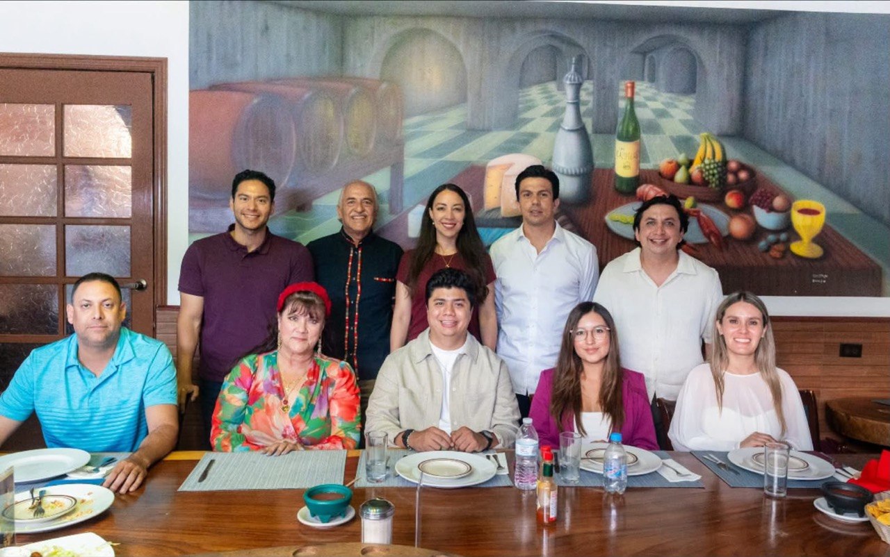 Julieta Ramírez Padilla, senadora con licencia de Morena, con liderazgos de BC. Fuente Cortesía